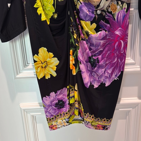 Camilla Black Floral Long Sleeve Dress - Picture 9 of 10